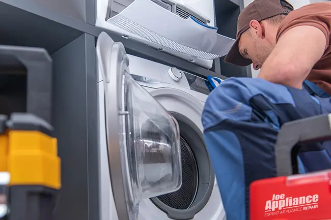 Dryer repair technician